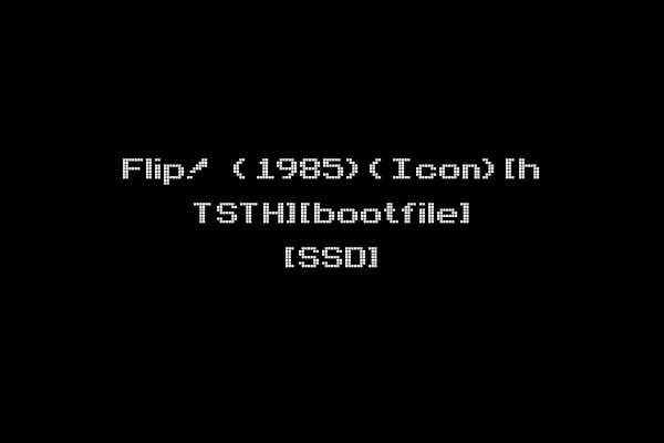 Flip! (1985)(Icon)[h TSTH][bootfile] [SSD]
