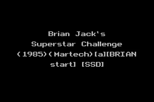 Brian Jack's Superstar Challenge (1985)(Martech)[a][BRIAN start] [SSD]
