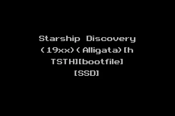 Starship Discovery (19xx)(Alligata)[h TSTH][bootfile] [SSD]