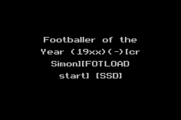 Footballer of the Year (19xx)(-)[cr Simon][FOTLOAD start] [SSD]