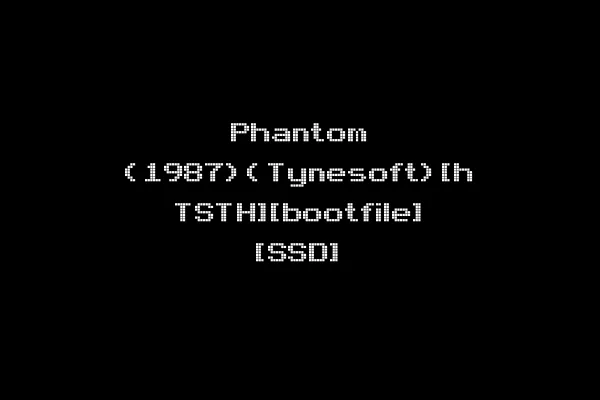 Phantom (1987)(Tynesoft)[h TSTH][bootfile] [SSD]