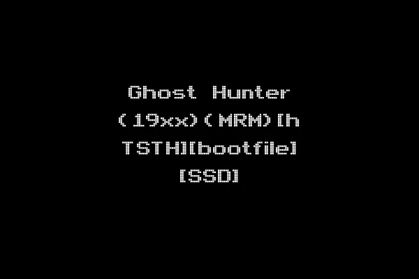 Ghost Hunter (19xx)(MRM)[h TSTH][bootfile] [SSD]
