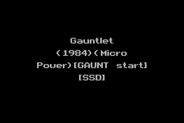 Gauntlet (1984)(Micro Power)[GAUNT start] [SSD]