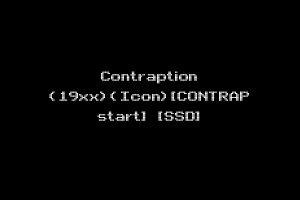 Contraption (19xx)(Icon)[CONTRAP start] [SSD]