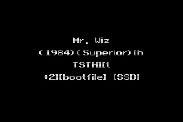 Mr. Wiz (1984)(Superior)[h TSTH][t +2][bootfile] [SSD]