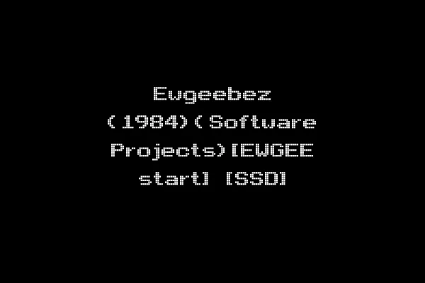 Ewgeebez (1984)(Software Projects)[EWGEE start] [SSD]