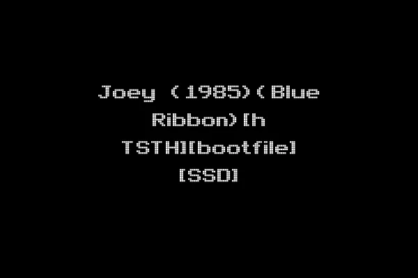Joey (1985)(Blue Ribbon)[h TSTH][bootfile] [SSD]