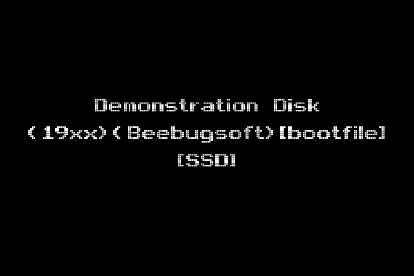 Demonstration Disk (19xx)(Beebugsoft)[bootfile] [SSD]