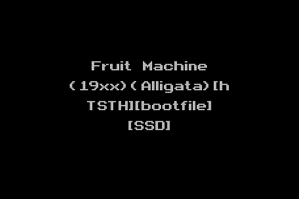 Fruit Machine (19xx)(Alligata)[h TSTH][bootfile] [SSD]