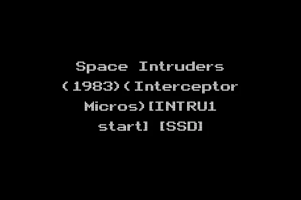 Space Intruders (1983)(Interceptor Micros)[INTRU1 start] [SSD]