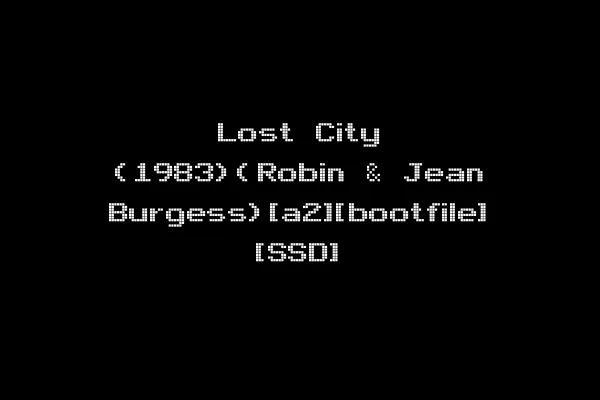 Lost City (1983)(Robin & Jean Burgess)[a2][bootfile] [SSD]