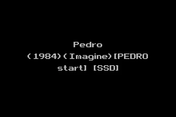 Pedro (1984)(Imagine)[PEDRO start] [SSD]