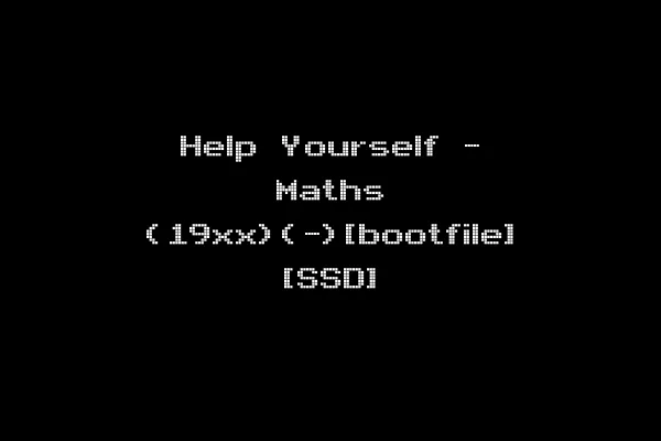 Help Yourself - Maths (19xx)(-)[bootfile] [SSD]