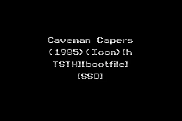 Caveman Capers (1985)(Icon)[h TSTH][bootfile] [SSD]