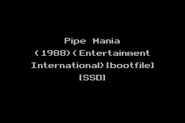 Pipe Mania (1988)(Entertainment International)[bootfile] [SSD]