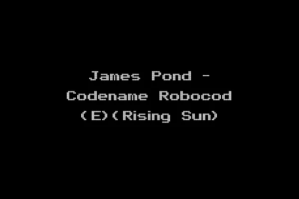 James Pond - Codename Robocod (E)(Rising Sun)