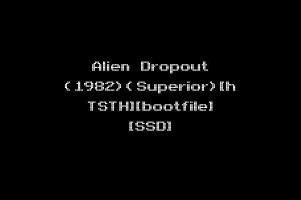 Alien Dropout (1982)(Superior)[h TSTH][bootfile] [SSD]
