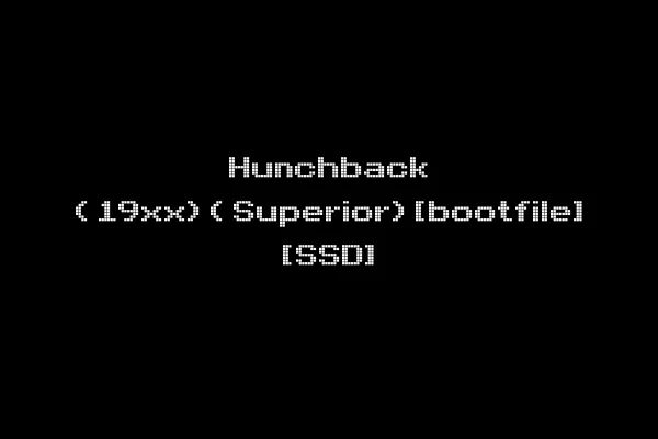 Hunchback (19xx)(Superior)[bootfile] [SSD]