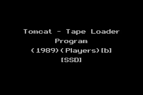 Tomcat - Tape Loader Program (1989)(Players)[b] [SSD]