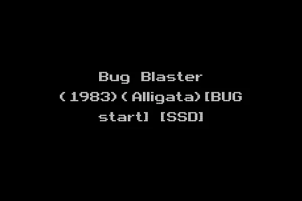 Bug Blaster (1983)(Alligata)[BUG start] [SSD]