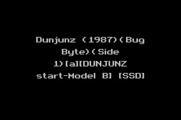 Dunjunz (1987)(Bug Byte)(Side 1)[a][DUNJUNZ start-Model B] [SSD]