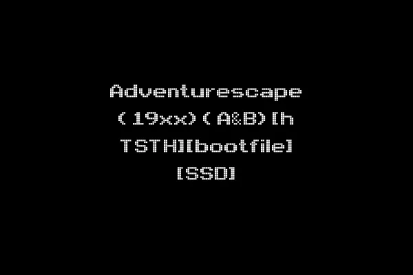Adventurescape (19xx)(A&B)[h TSTH][bootfile] [SSD]