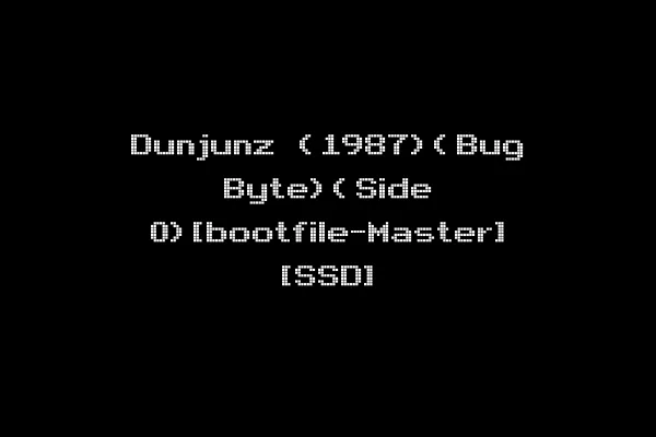 Dunjunz (1987)(Bug Byte)(Side 0)[bootfile-Master] [SSD]
