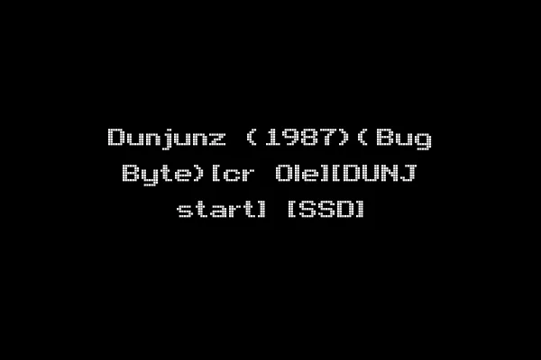 Dunjunz (1987)(Bug Byte)[cr Ole][DUNJ start] [SSD]