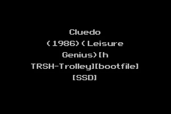 Cluedo (1986)(Leisure Genius)[h TRSH-Trolley][bootfile] [SSD]