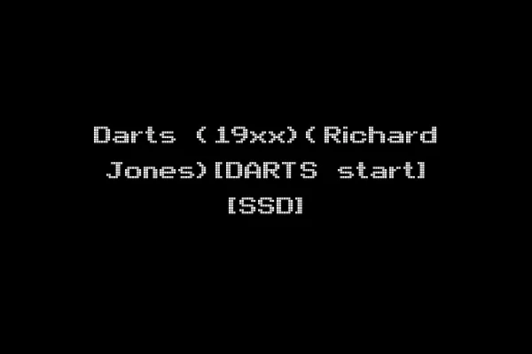 Darts (19xx)(Richard Jones)[DARTS start] [SSD]