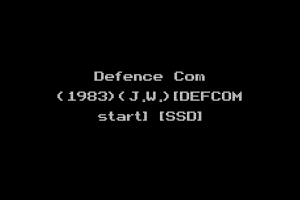 Defence Com (1983)(J.W.)[DEFCOM start] [SSD]