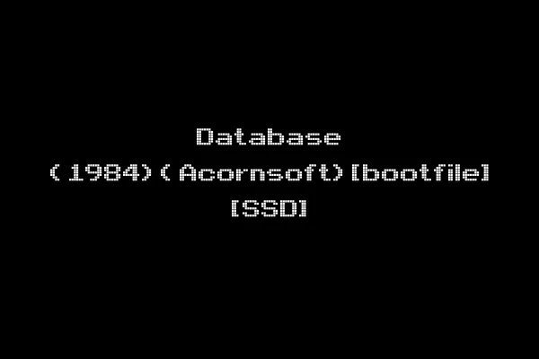 Database (1984)(Acornsoft)[bootfile] [SSD]