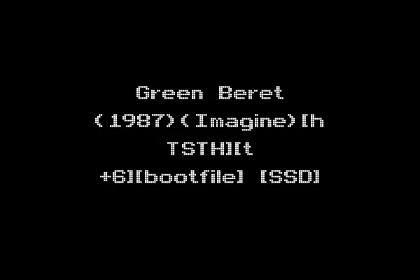 Green Beret (1987)(Imagine)[h TSTH][t +6][bootfile] [SSD]