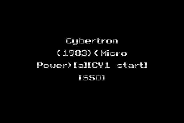Cybertron (1983)(Micro Power)[a][CY1 start] [SSD]