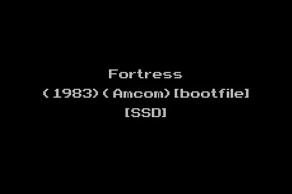 Fortress (1983)(Amcom)[bootfile] [SSD]