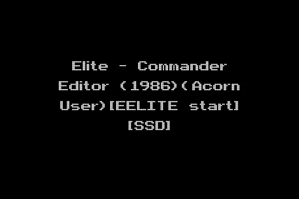 Elite - Commander Editor (1986)(Acorn User)[EELITE start] [SSD]
