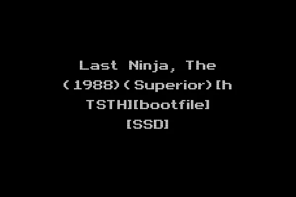 Last Ninja, The (1988)(Superior)[h TSTH][bootfile] [SSD]