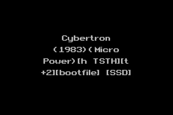 Cybertron (1983)(Micro Power)[h TSTH][t +2][bootfile] [SSD]