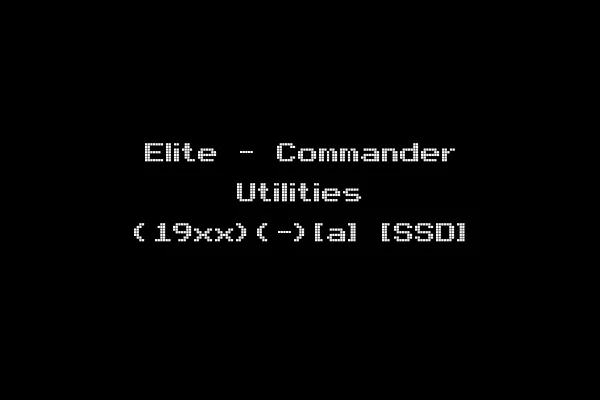 Elite - Commander Utilities (19xx)(-)[a] [SSD]