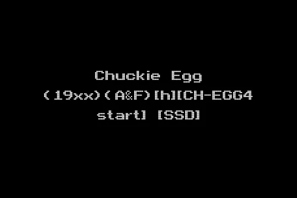 Chuckie Egg (19xx)(A&F)[h][CH-EGG4 start] [SSD]