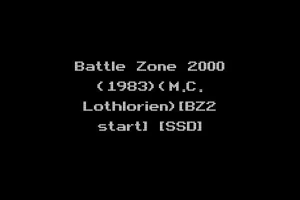 Battle Zone 2000 (1983)(M.C. Lothlorien)[BZ2 start] [SSD]