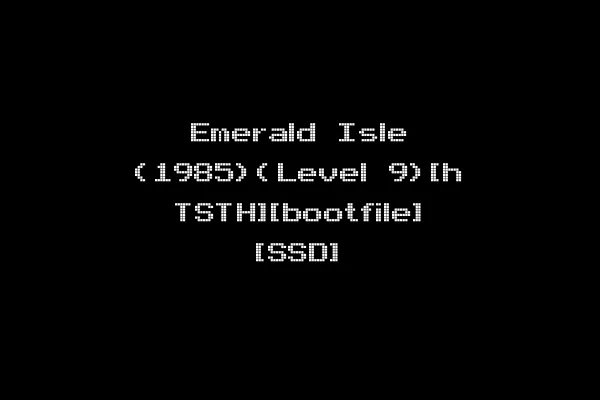 Emerald Isle (1985)(Level 9)[h TSTH][bootfile] [SSD]