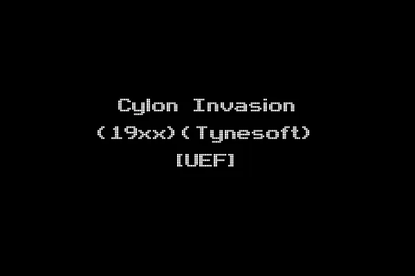 Cylon Invasion (19xx)(Tynesoft) [UEF]