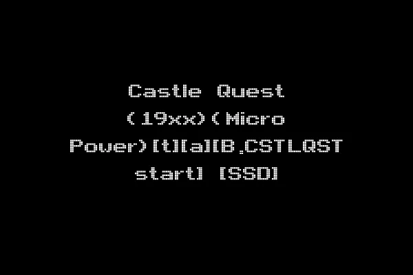 Castle Quest (19xx)(Micro Power)[t][a][B.CSTLQST start] [SSD]