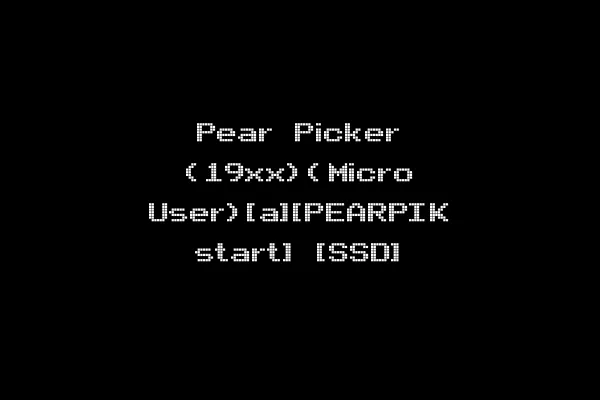 Pear Picker (19xx)(Micro User)[a][PEARPIK start] [SSD]