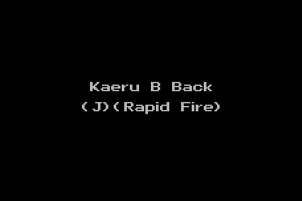 Kaeru B Back (J)(Rapid Fire)