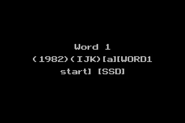 Word 1 (1982)(IJK)[a][WORD1 start] [SSD]