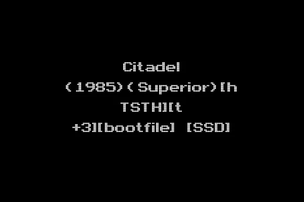 Citadel (1985)(Superior)[h TSTH][t +3][bootfile] [SSD]