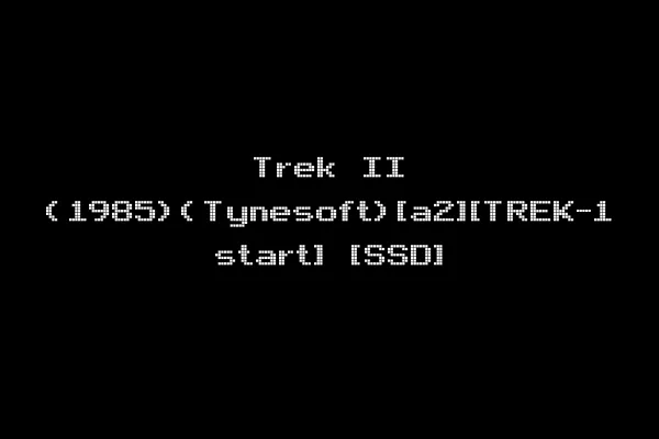 Trek II (1985)(Tynesoft)[a2][TREK-1 start] [SSD]