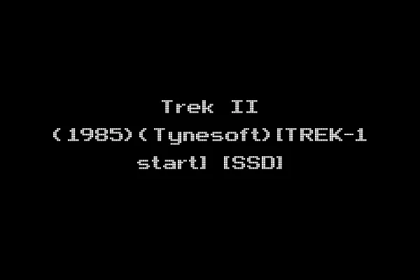 Trek II (1985)(Tynesoft)[TREK-1 start] [SSD]